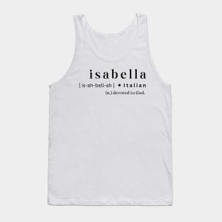 Isabella Tank Top